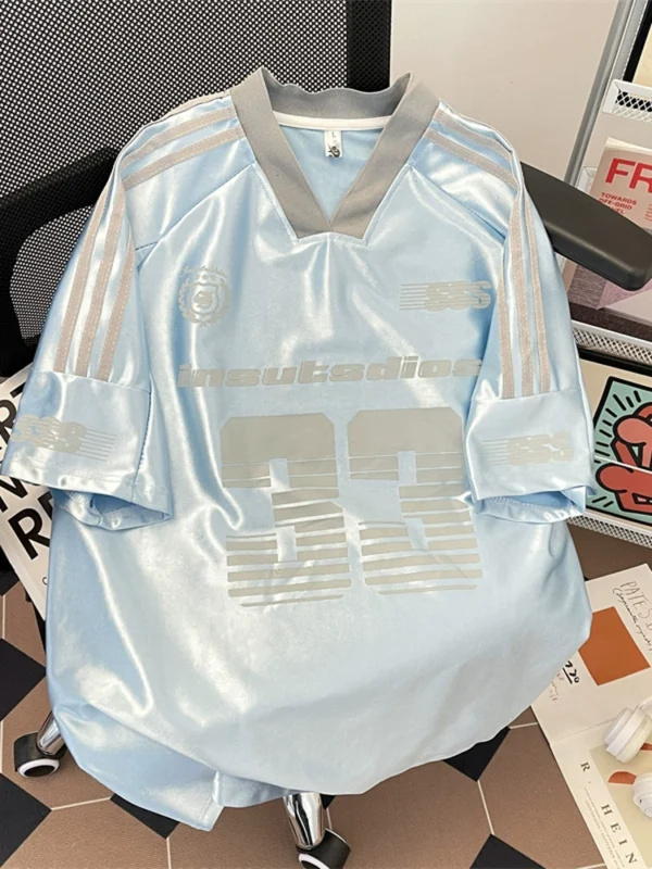 American ice silk printed sports jersey - Image 1