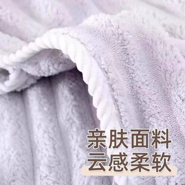 Dry hair cap for women, thickened and super absorbent - Image 4