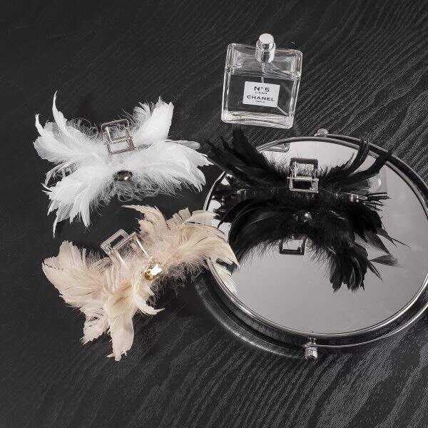 Feather hair clip - Image 2