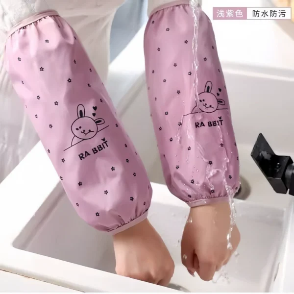 Sleeve sleeves for women, waterproof and oil resistant - Image 2