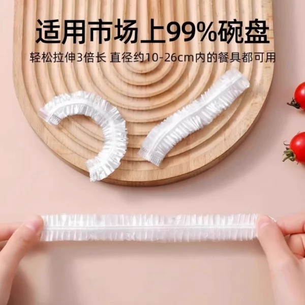 Disposable plastic wrap cover for food grade household use - Image 4