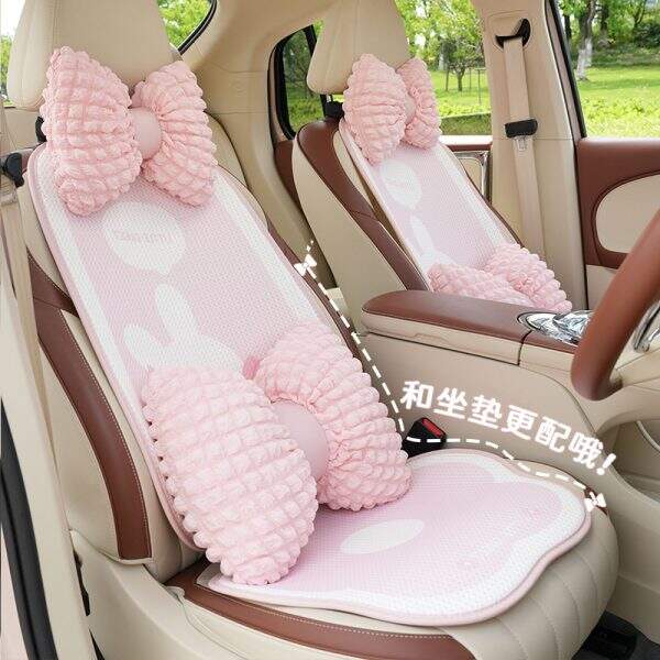 Car Headrest Network Red Butterfly - Image 1