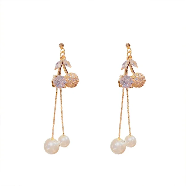 Pearl earrings, outlets, women's accessories - Image 5