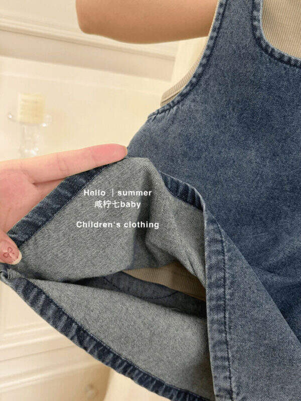 Girls' denim overalls - Image 5