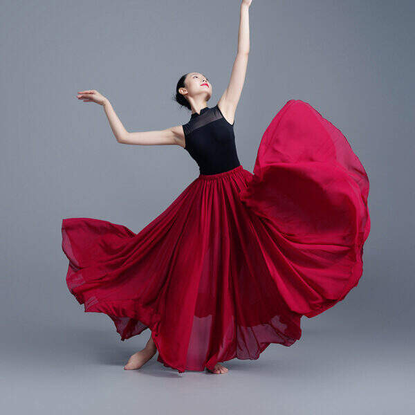 Classical dance grand display long skirt - Image 4