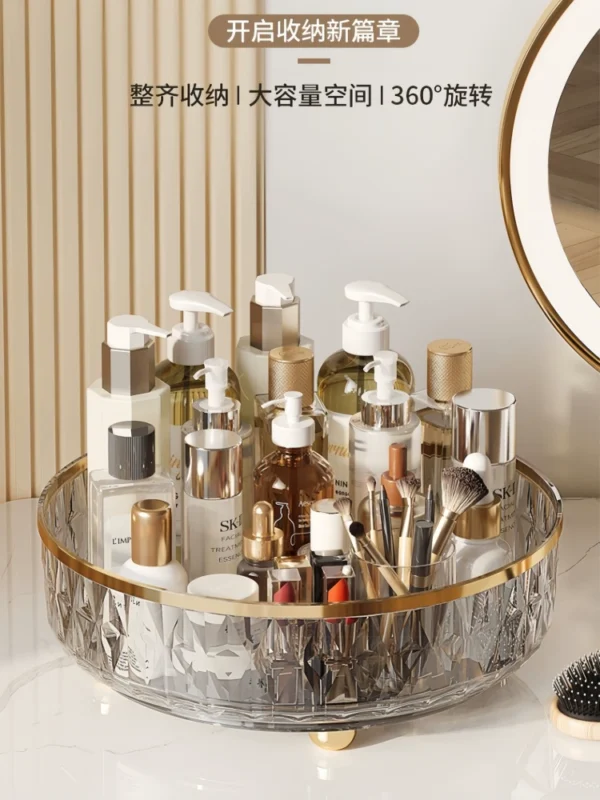 Rotating cosmetics storage box - Image 1