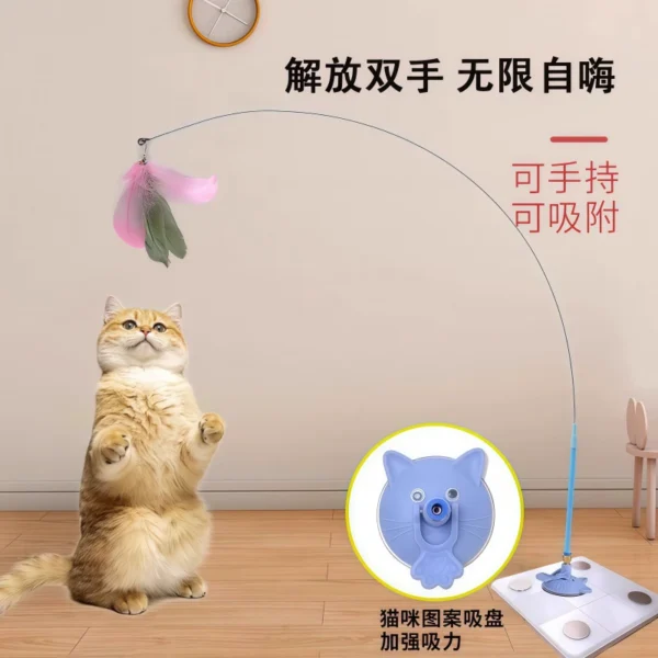 Cat toys, cat teasers, and a self soothing tool for relieving boredom - Image 4