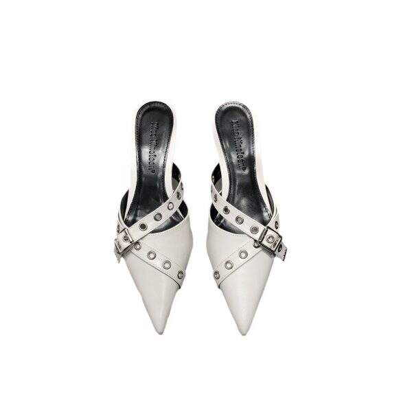 pointed half slippers - Image 5
