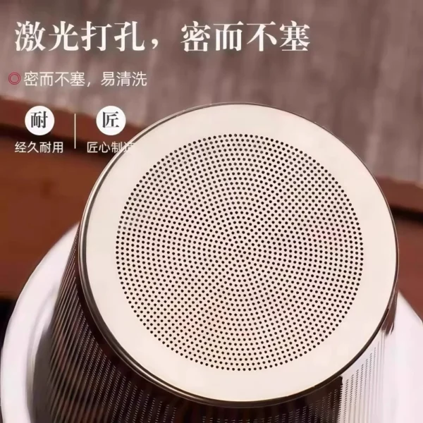 Stainless steel tea strainer for household use - Image 5