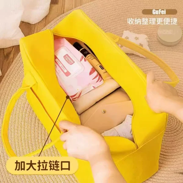 Cartoon bag, travel bag, storage handbag, large - Image 2