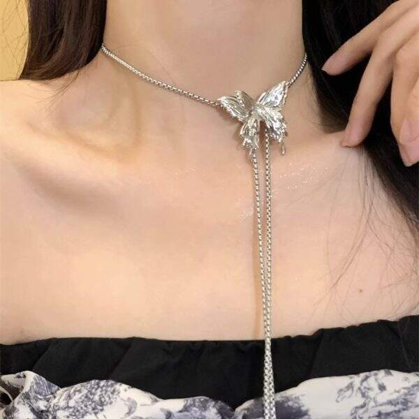 Butterfly necklace - Image 1