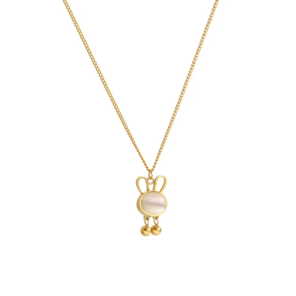 Cartoon Cat Eye Rabbit Necklace - Image 5