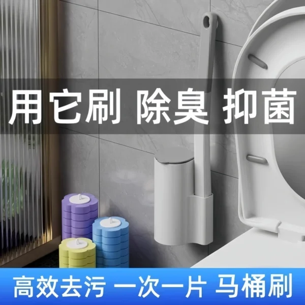 Disposable toilet brush - Image 3
