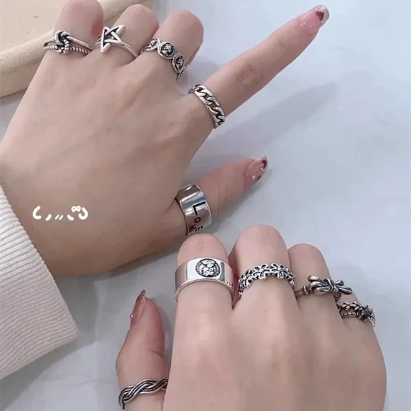 Trendy Cross Ring for Men and Women - Image 2