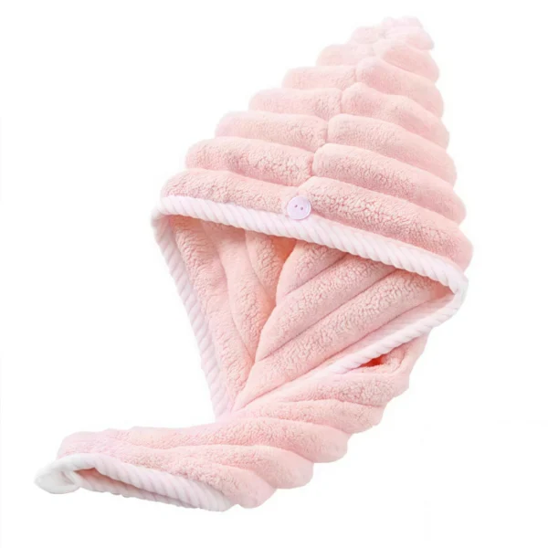 Dry hair cap for women, thickened and super absorbent - Image 5