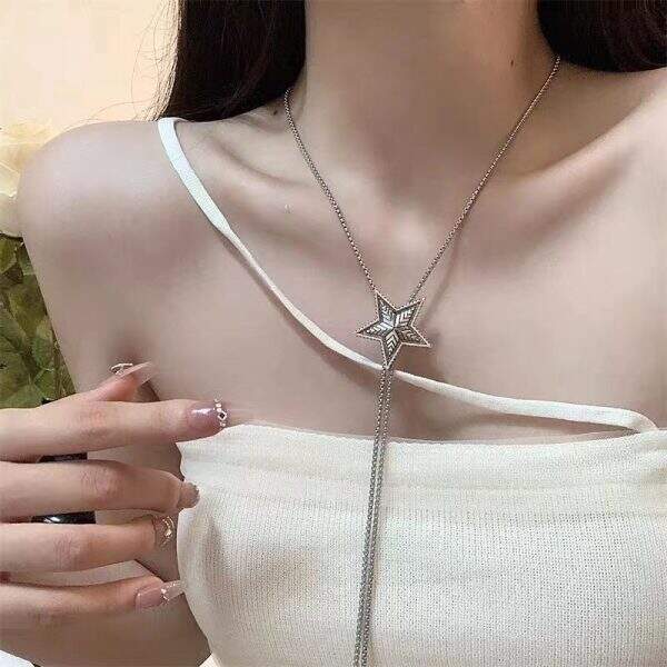 Star Stainless Steel Necklace - Image 2