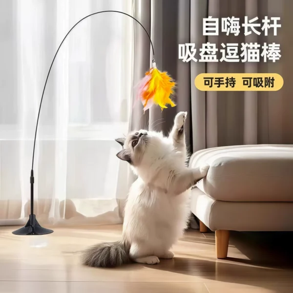 Cat toys, cat teasers, and a self soothing tool for relieving boredom - Image 1