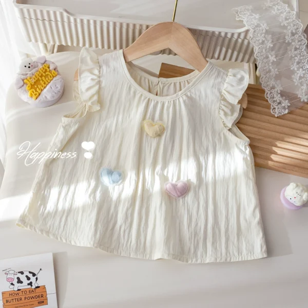 Baby girl's western-style clothes - Image 2