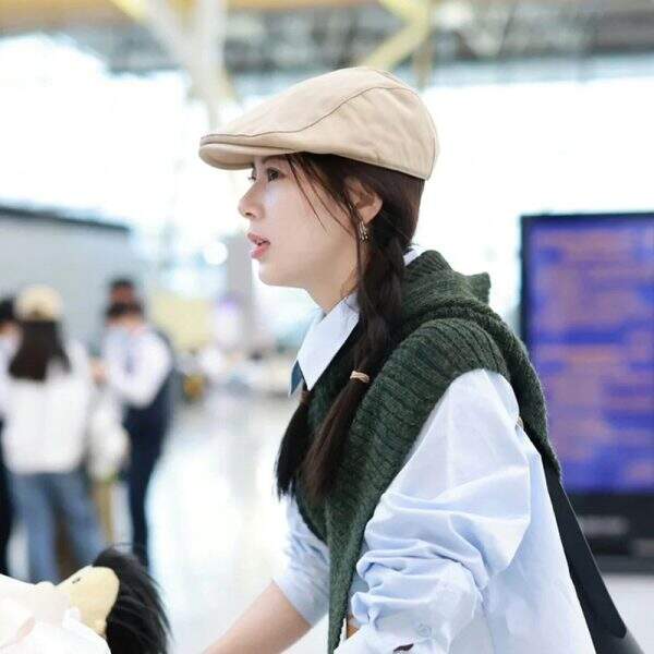 Retro wide brimmed hat - Image 4