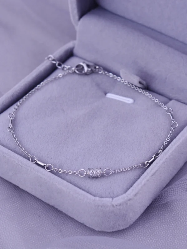Silver waist bracelet for women - Image 2