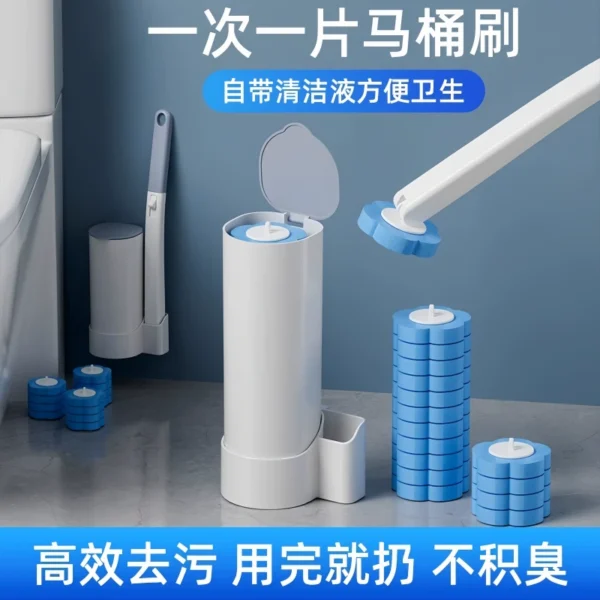 Disposable toilet brush - Image 1