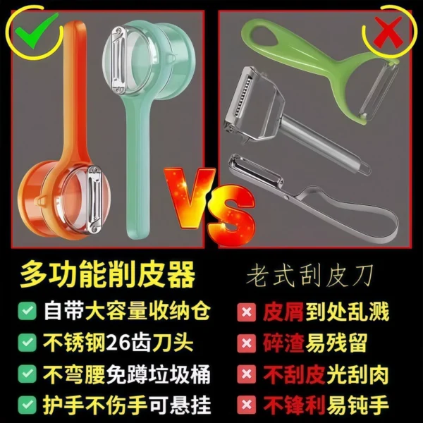 Multi functional peeler for visual storage in the kitchen - Image 2