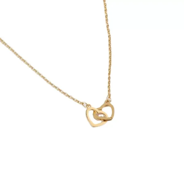 Love Double Ring Necklace Outlets for Women - Image 5