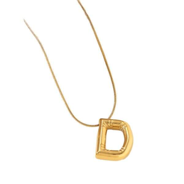 English letter pendant necklace - Image 5