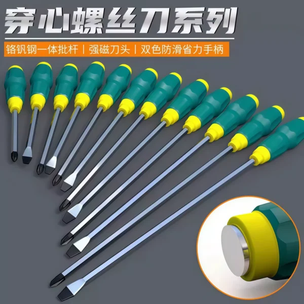 Industrial grade extended threading screwdriver - Image 5