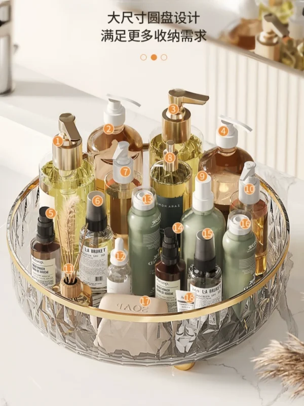 Rotating cosmetics storage box - Image 5