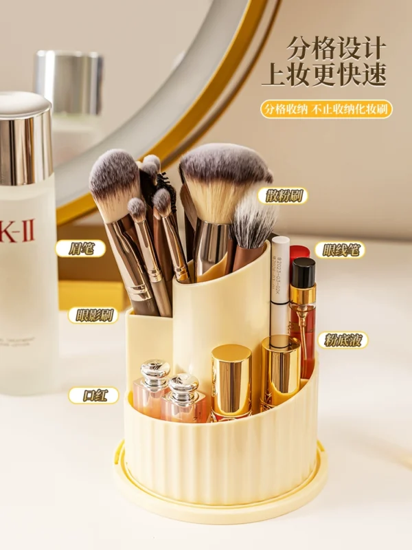 Makeup brush storage tube rotating - Image 3
