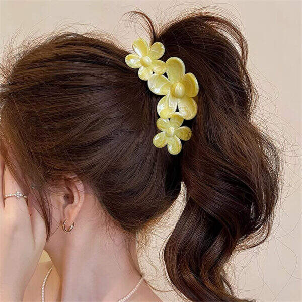 Flower Sunflower Hair Clip - Image 3
