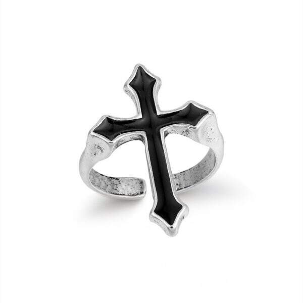 Sex Hip Hop Fashion Cross Ring - Image 5