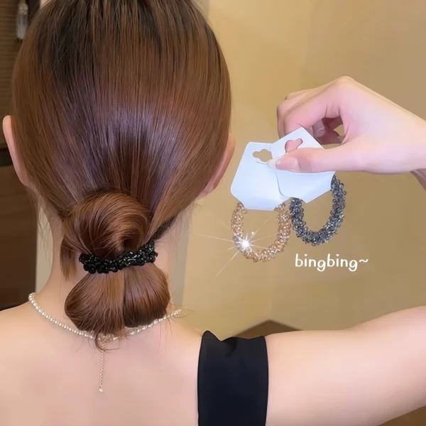 Water Diamond Light Luxury Head Rope - Image 2