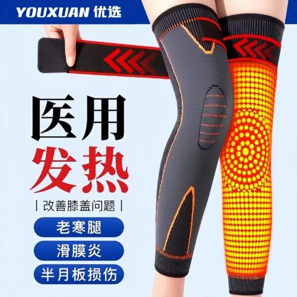 Joint Heat Elderly Leg Protector Long Tube Set Anti - Image 1