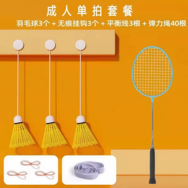 Badminton individual trainer with automatic rebound line for one person - Image 5