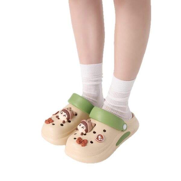 New summer outdoor bear hat girls' hole shoes - Image 5