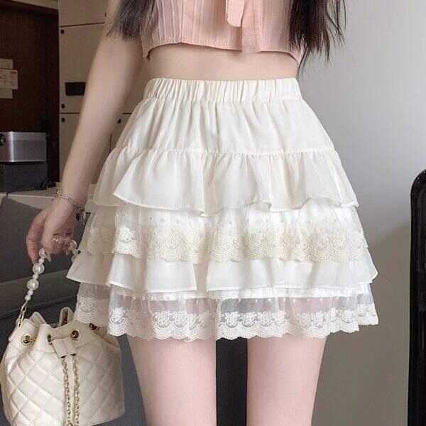 White lace cake skirt - Image 4