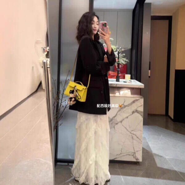 White women's long skirt - Image 4