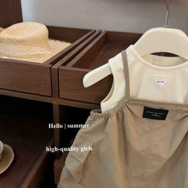 Girls' children's clothing set - Image 2