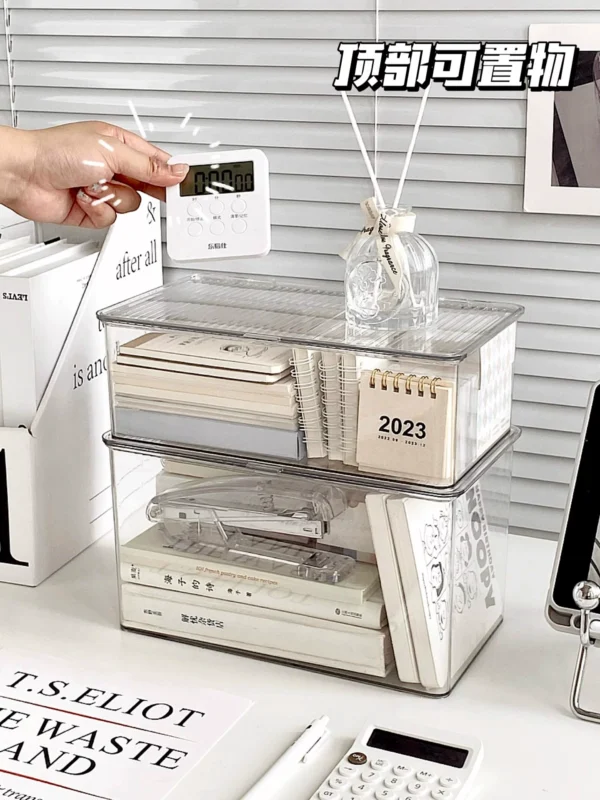 Acrylic storage box cosmetics accessories - Image 5