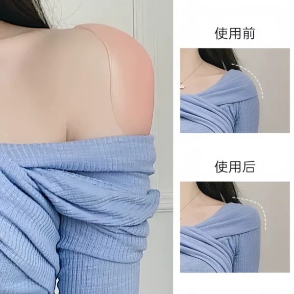 Silicone right angled shoulder pads for women - Image 2