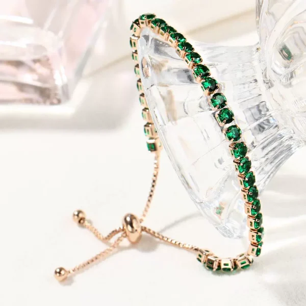 Outlet clearance luxury crystal push-pull bracelet - Image 4
