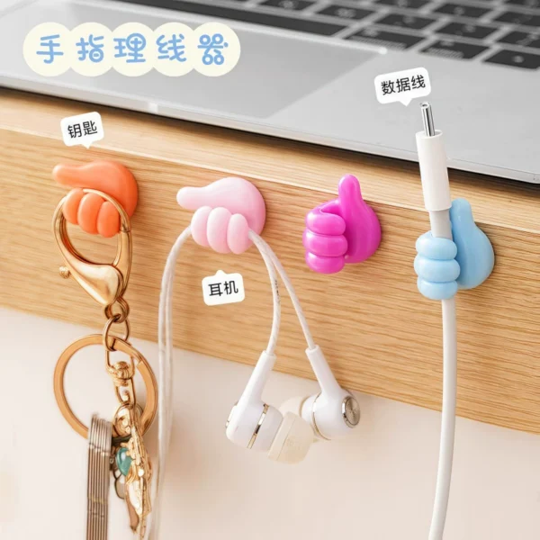 Fixed wire storage, strong adhesive, no punching set - Image 2