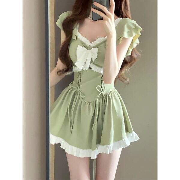 sweet avocado skirt covers the belly - Image 1