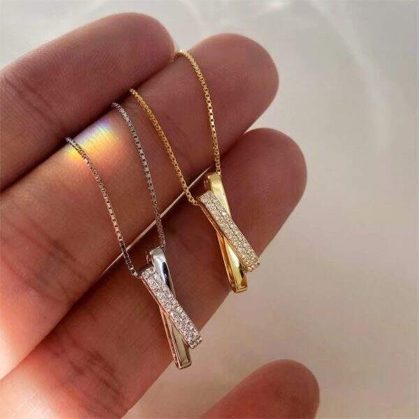 Autumn and winter sweater collarbone chain - Image 1