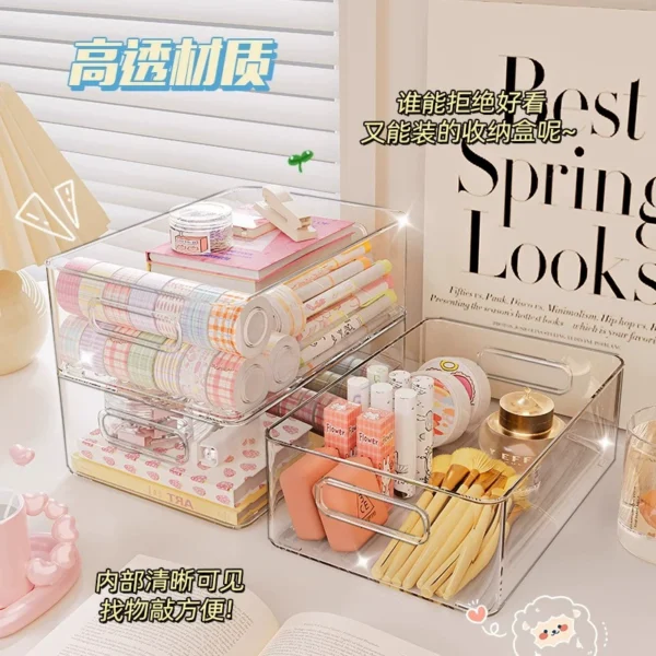 Desktop storage box, acrylic transparent box - Image 4