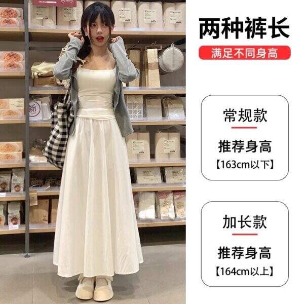 White midi skirt for women - Image 4