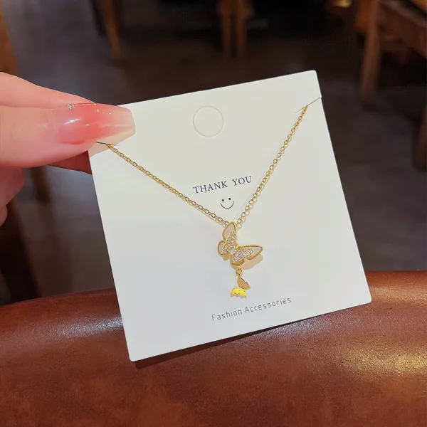 3D bow necklace - Image 4