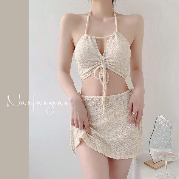 Bikini swimsuit, three-piece set - Image 1